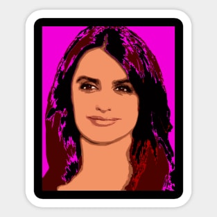 penelope cruz Sticker